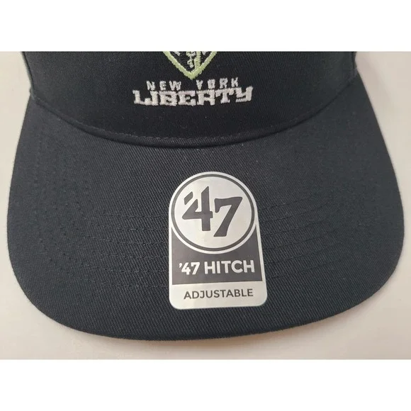 New York Liberty 47 Brand Hitch Snapback Hat Cap NYL Adult WNBA Basketball Black